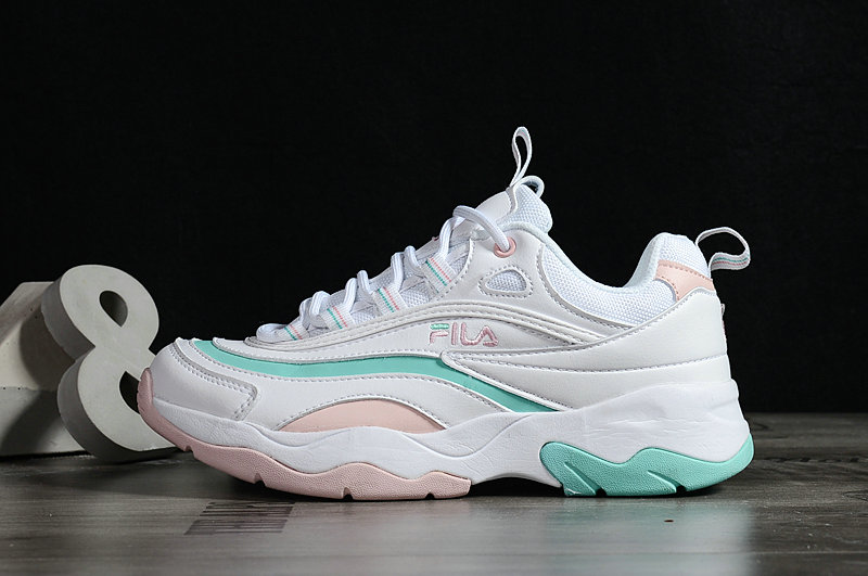 FILA Ray Disruptor 2 Women White Pink Green